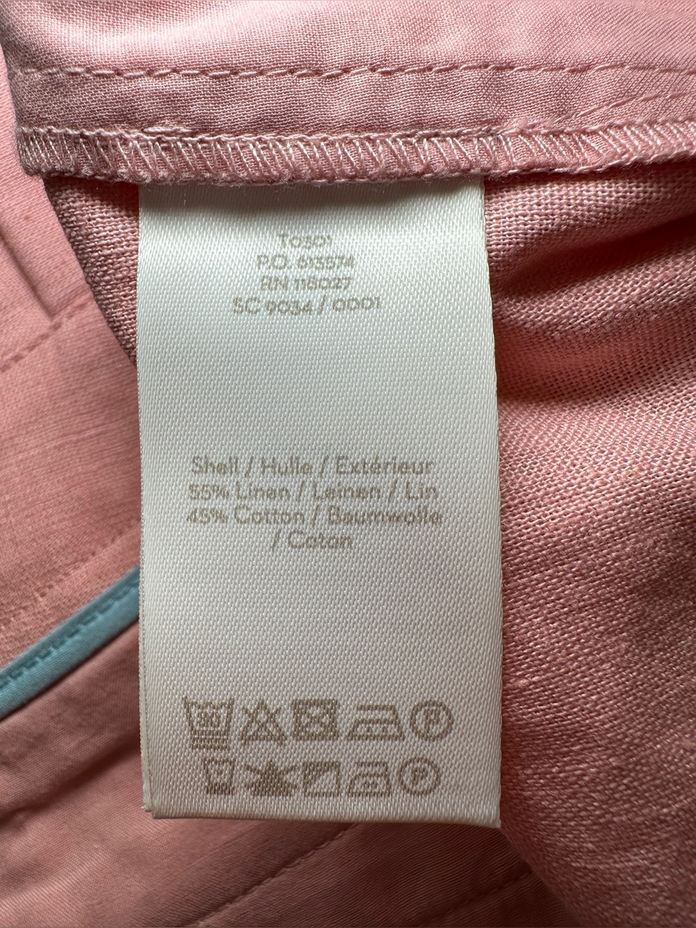 NWT Boden St Ives Paperbag Shorts Pink Linen Cotton Preppy Summer High Waist 12 - Picture 10 of 11
